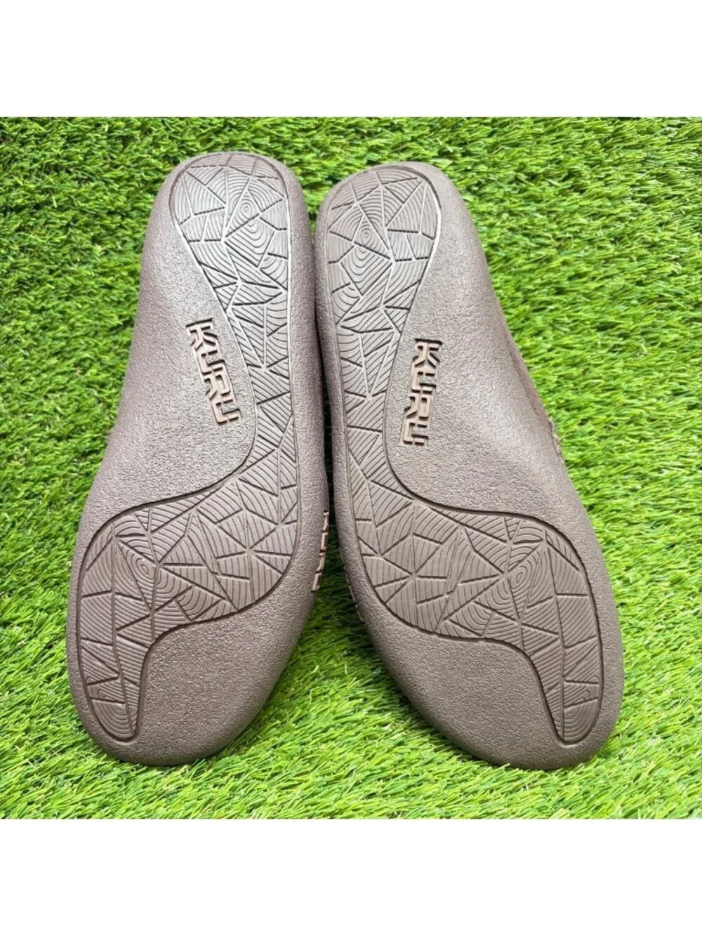 Kuru Loft Mens Size 11 Brown Casual Walking Moccasin Slip-On Slippers Shoes